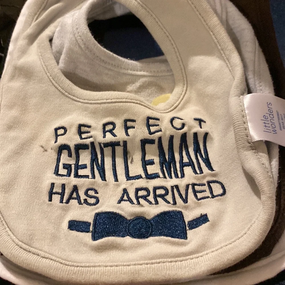 6 Baby Bibs
